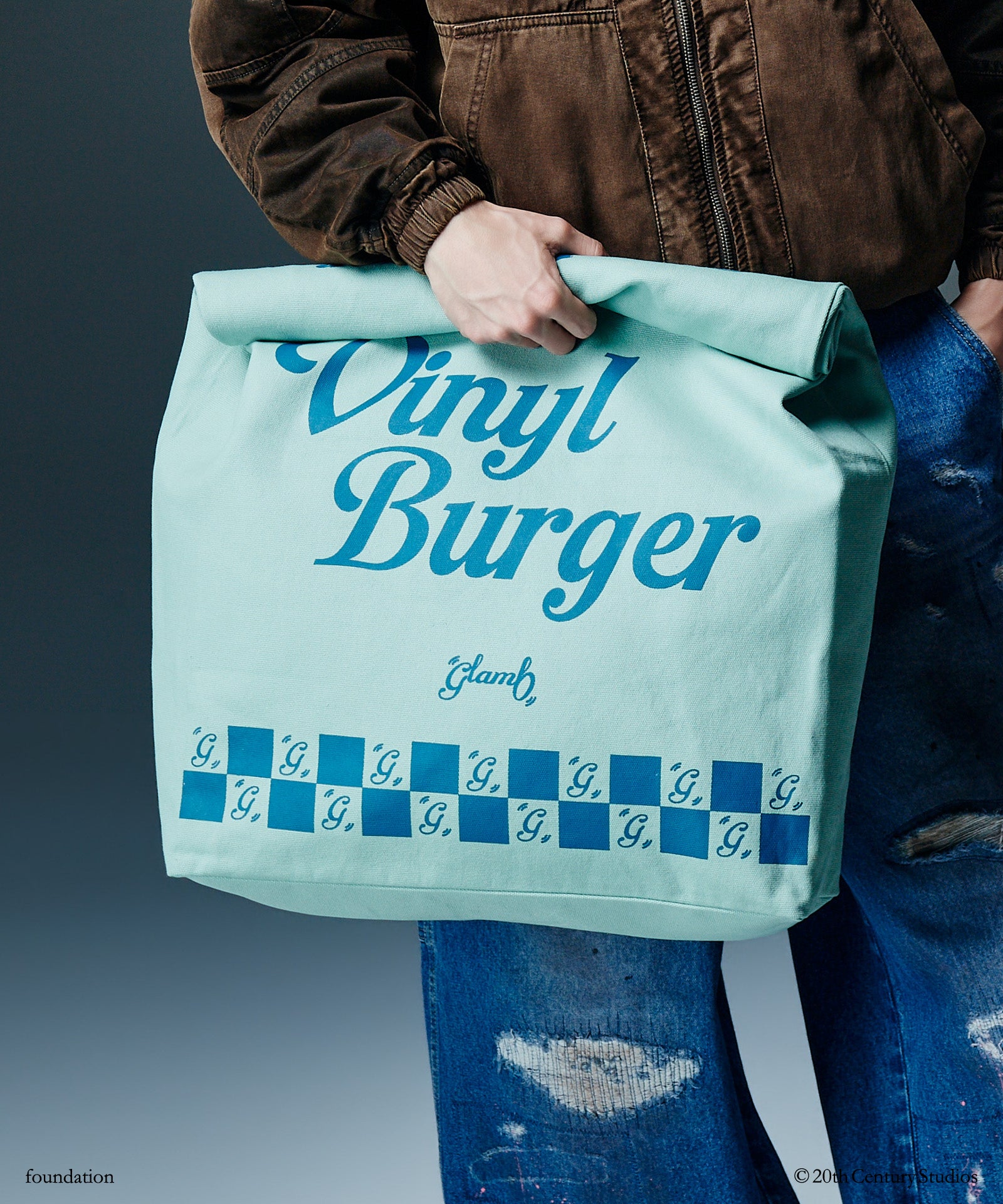 Vinyl Burger Bag / ヴァイナルバーガーバッグ