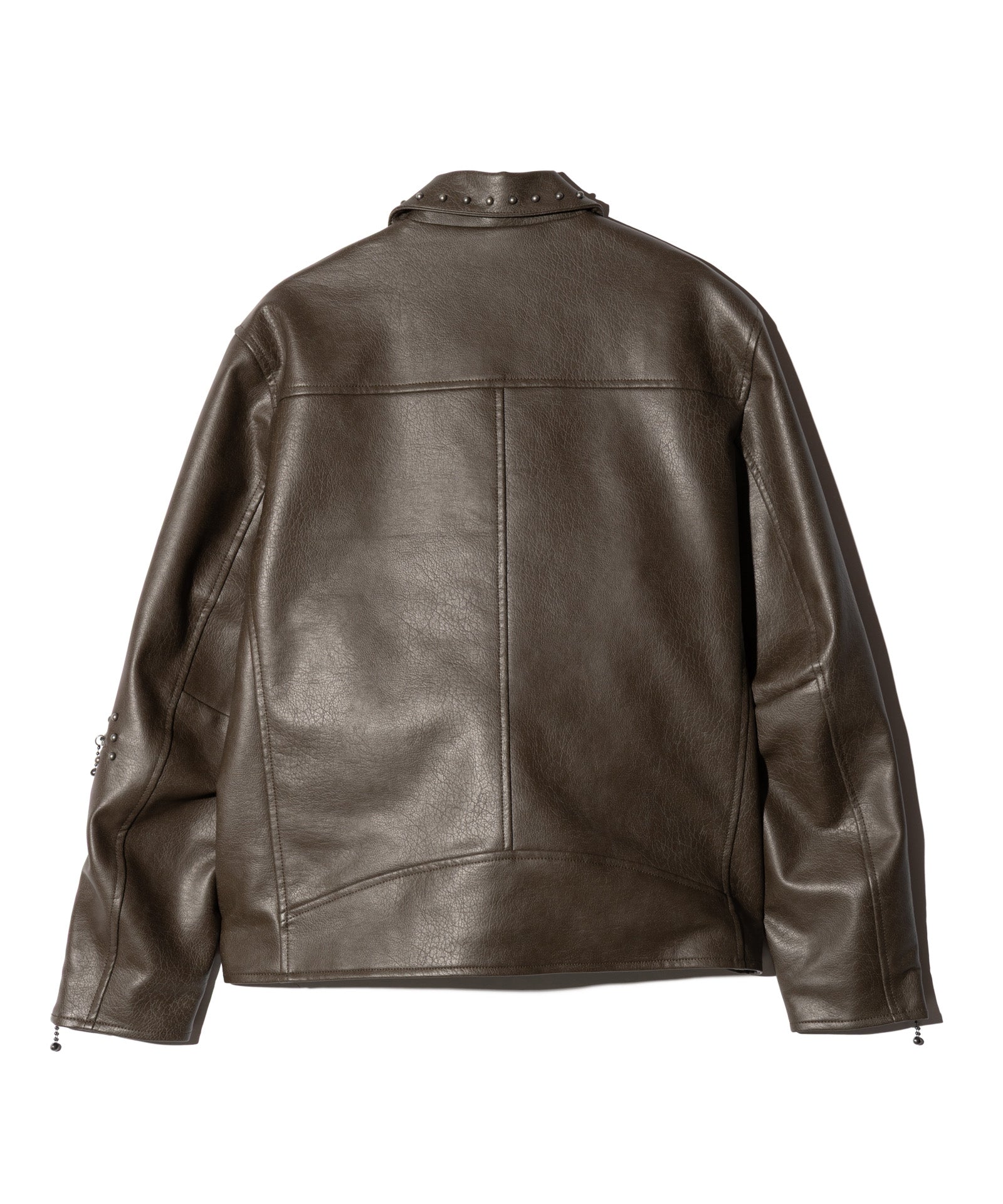 GB0426/JKT01 : Synth Leather Studs Jacket / シンセレザースタッズ
