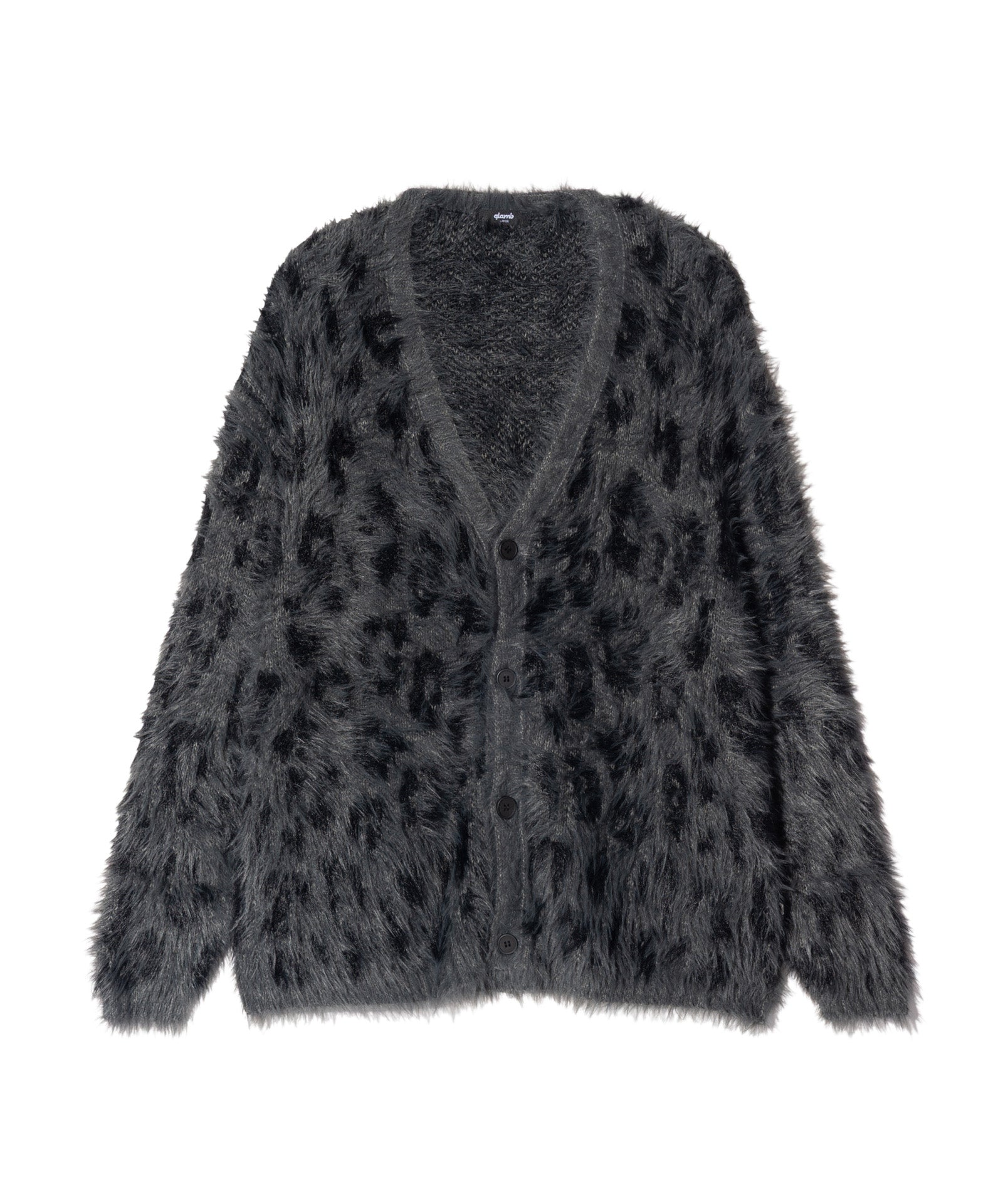GB0426/KNT03 : Shaggy Leopard Cardigan / シャギーレオパード