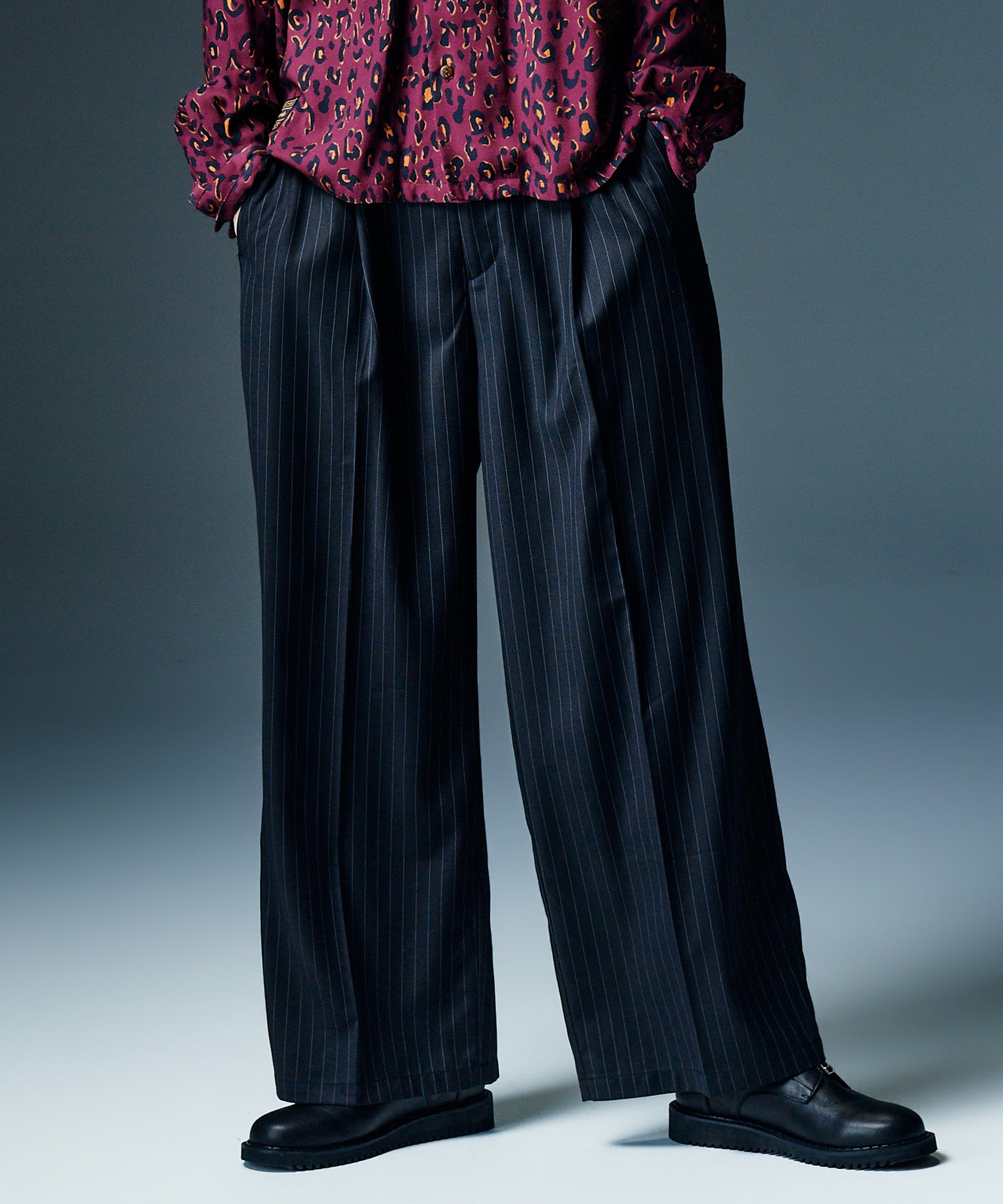 Stripe Grace Wide Pants / ストライプグレースワイドパンツ