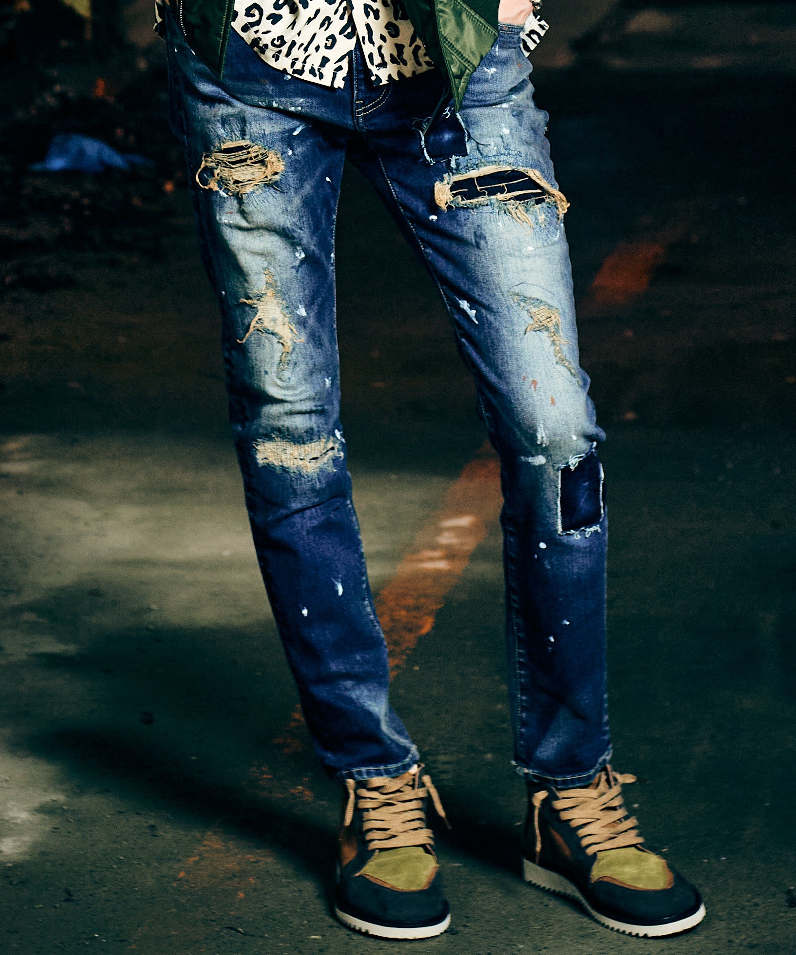 Heavy Remake Slim Denim / ヘビーリメイクスリムデニム