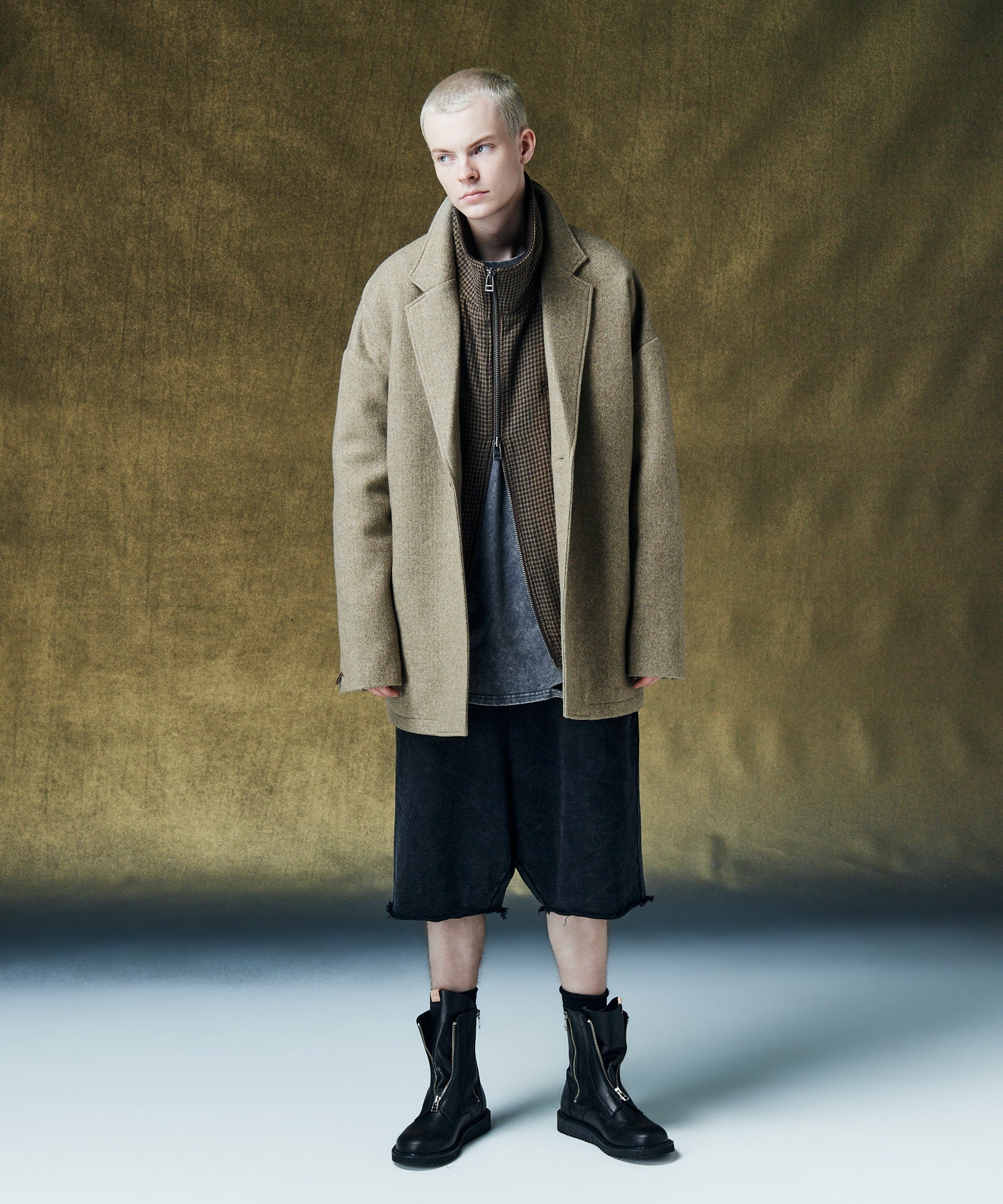 GB0426/UF12 : Fade Sweat Sarouel Shorts / フェイドスウェット