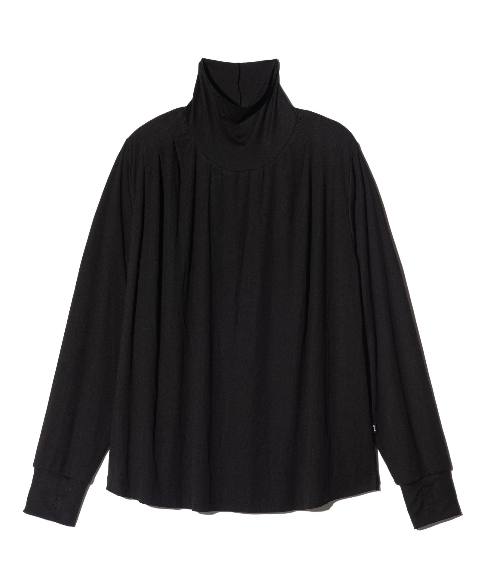 GB0426/UF07 : Drape Mock Neck Cutsew / ドレープモックネック