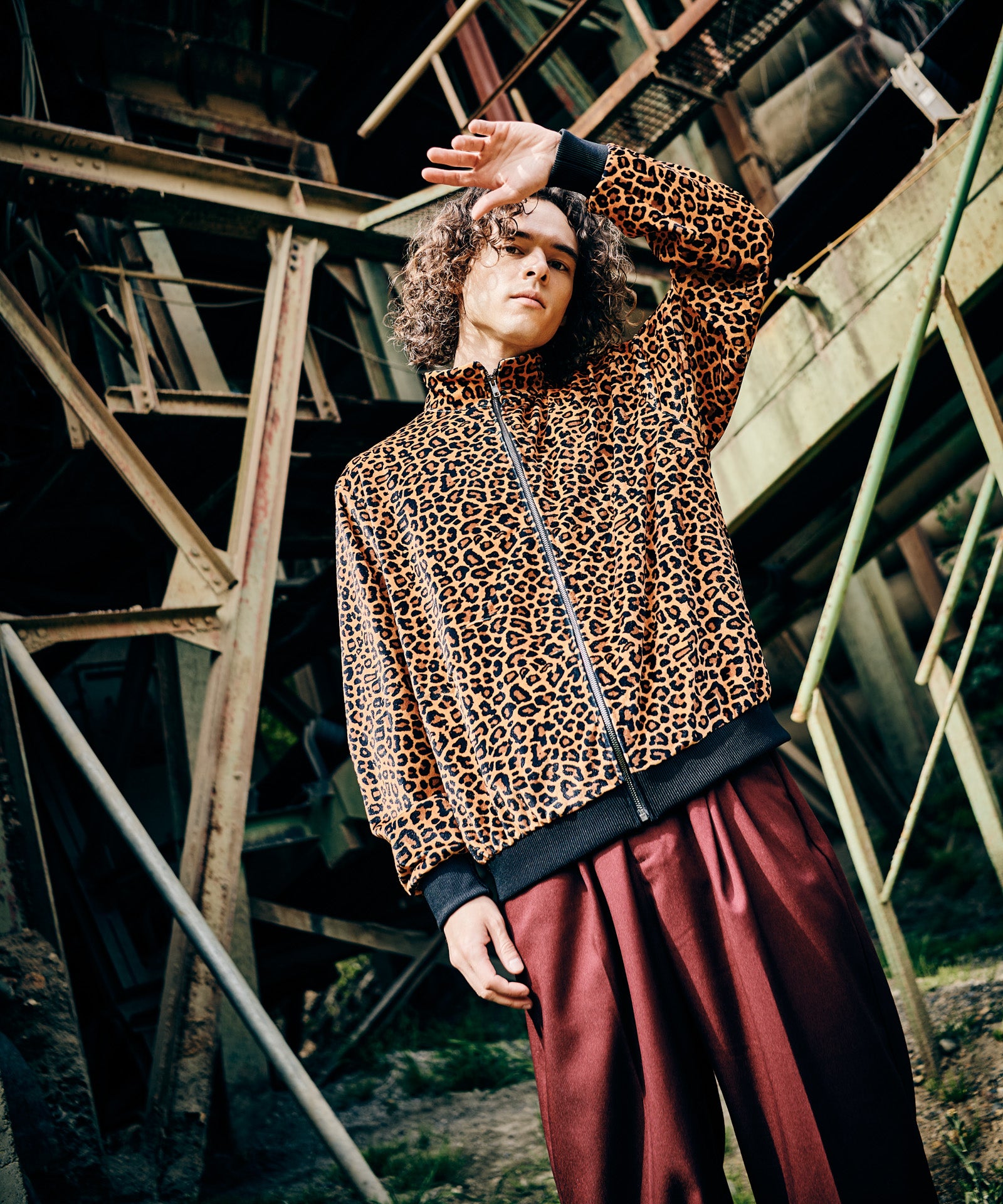GB0326/CH04 : Signature Leopard Jersey / シグネチャーレオパード