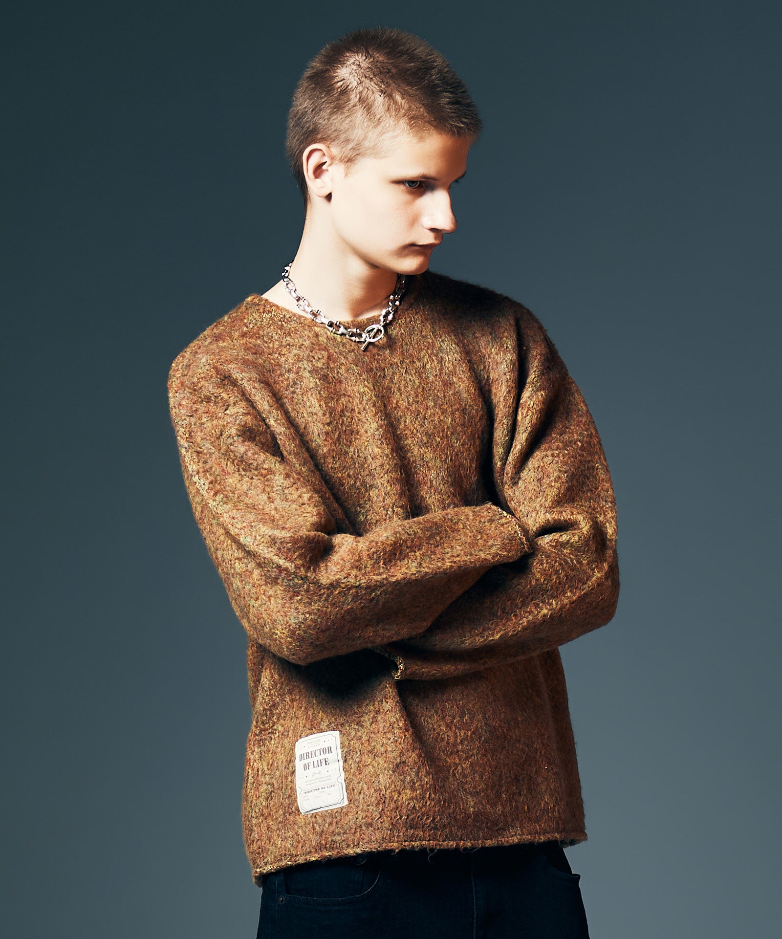 Fuzzy Pullover Knit / ファジープルオーバーニット
