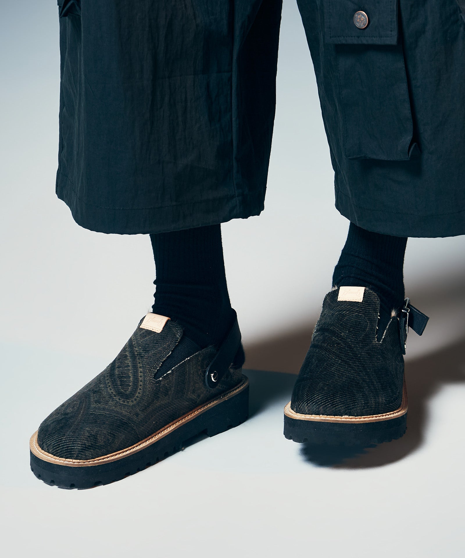 GB0326/AC03 : Fur Clog Sandals / ファークロッグサンダル | glamb