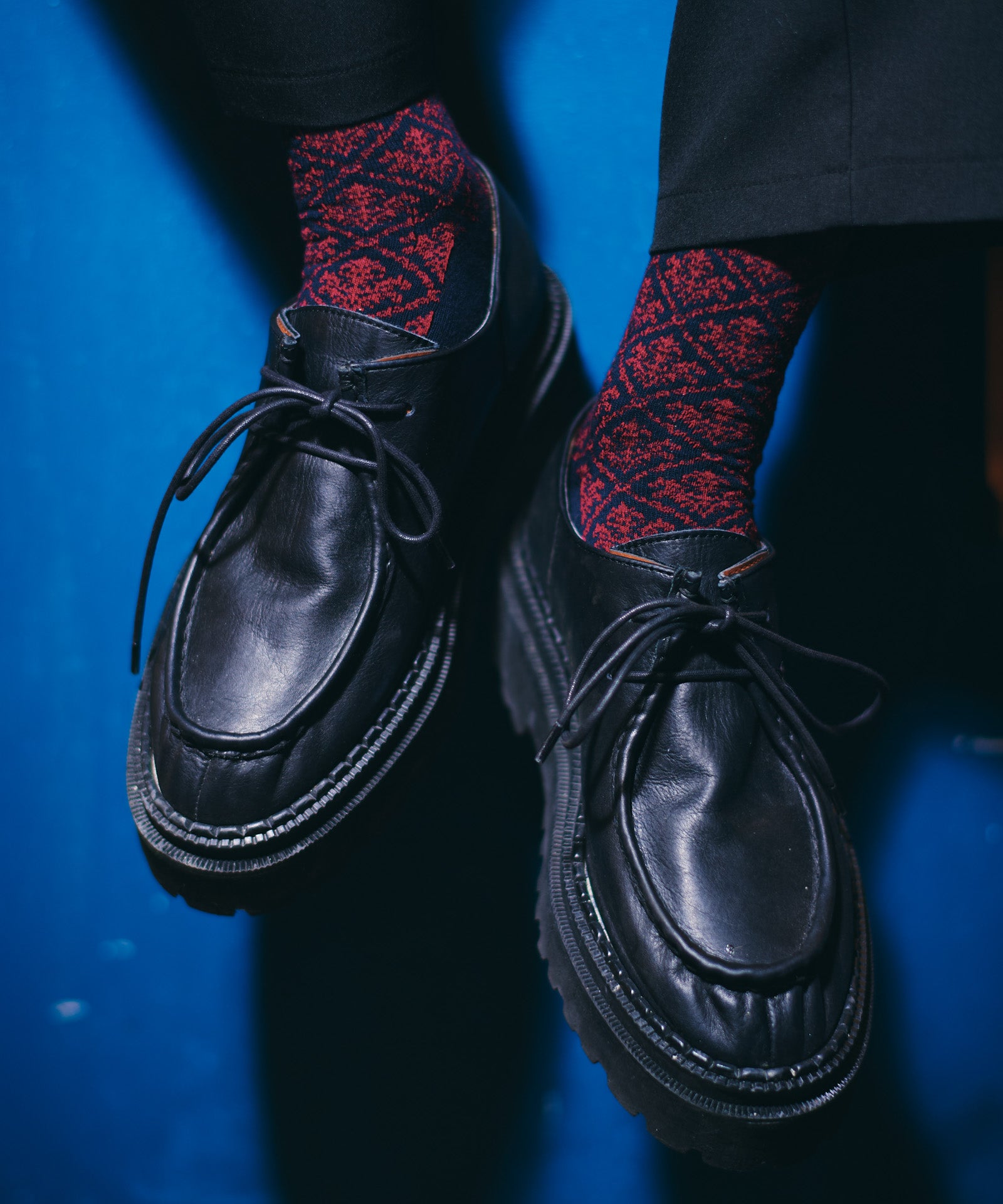 GB0226/AC12 : Baroque Pattern Socks Set / バロックパターンソックス