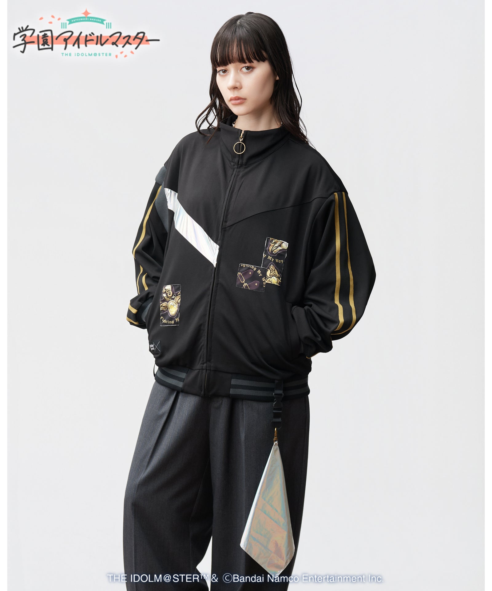 学園アイドルマスター×gladgarb CONTRAST BLOUSON 未使用 学園アイドルマスター×gladgarb CONTRAST BLOUSON(全1種） | 学園