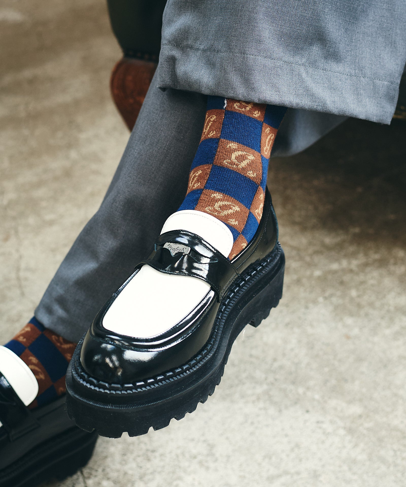 GB0126/AC14 : Signature Pattern Socks Set / シグネチャーパターン