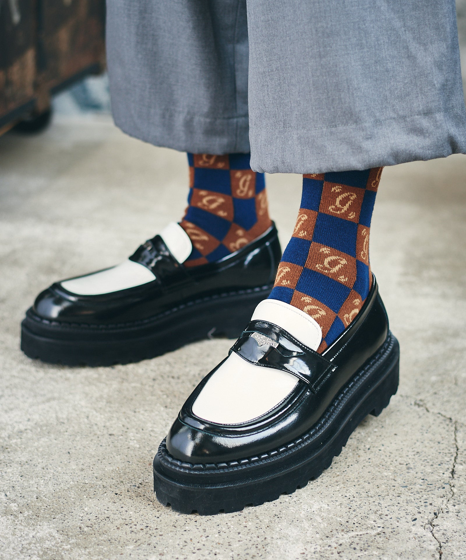 S*u様 [3点セット] KUZIRAキャップ、ソックス GB0126/AC14 : Signature Pattern Socks Set / シグネチャーパターン