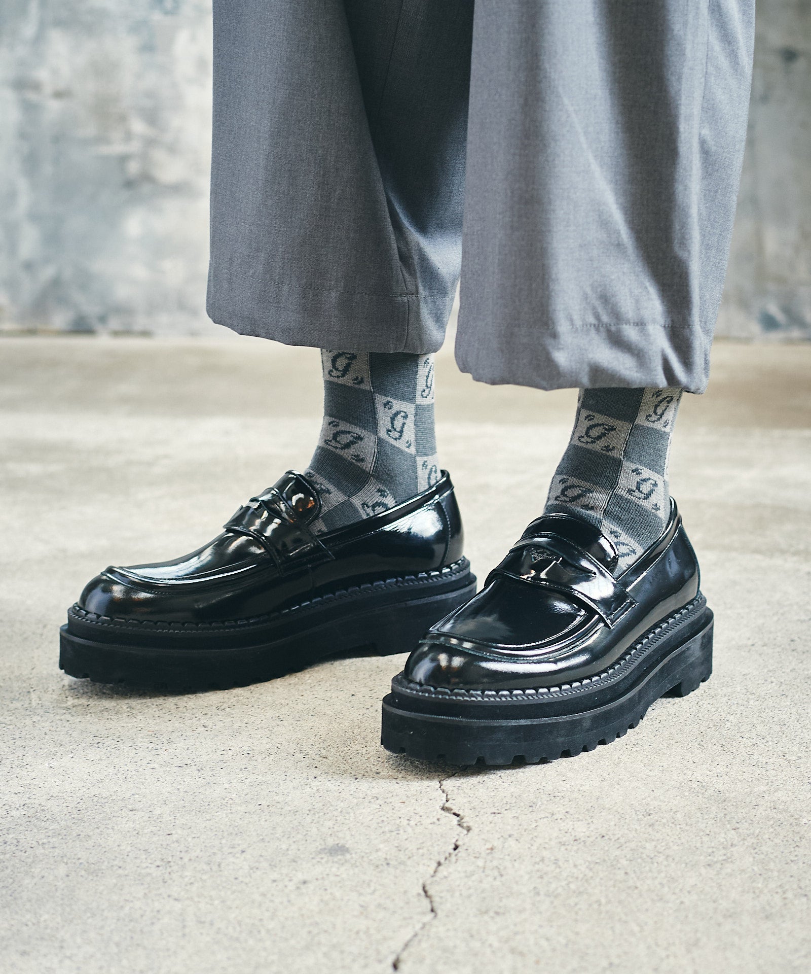 GB0126/AC14 : Signature Pattern Socks Set / シグネチャーパターン