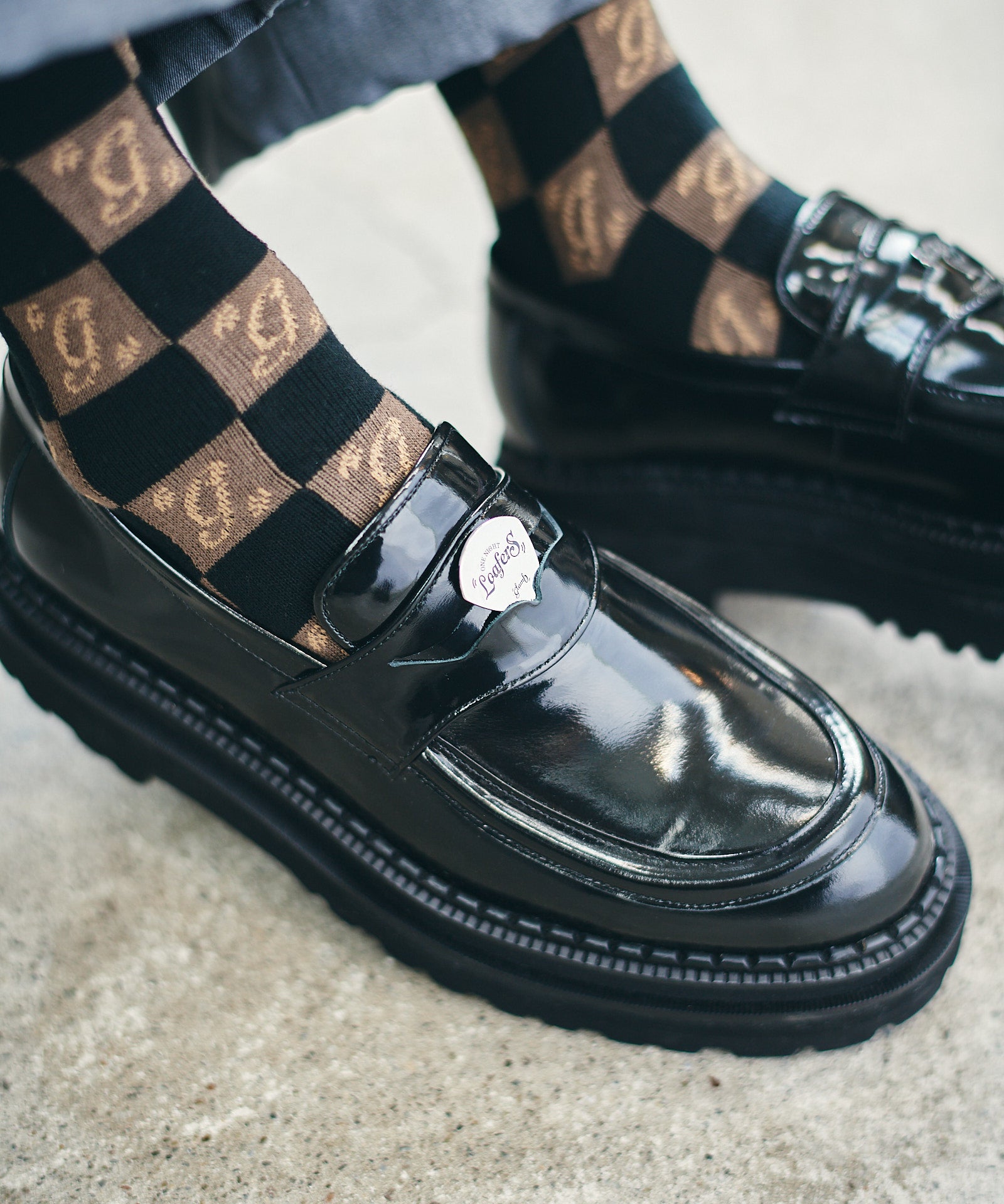 GB0126/AC14 : Signature Pattern Socks Set / シグネチャーパターン