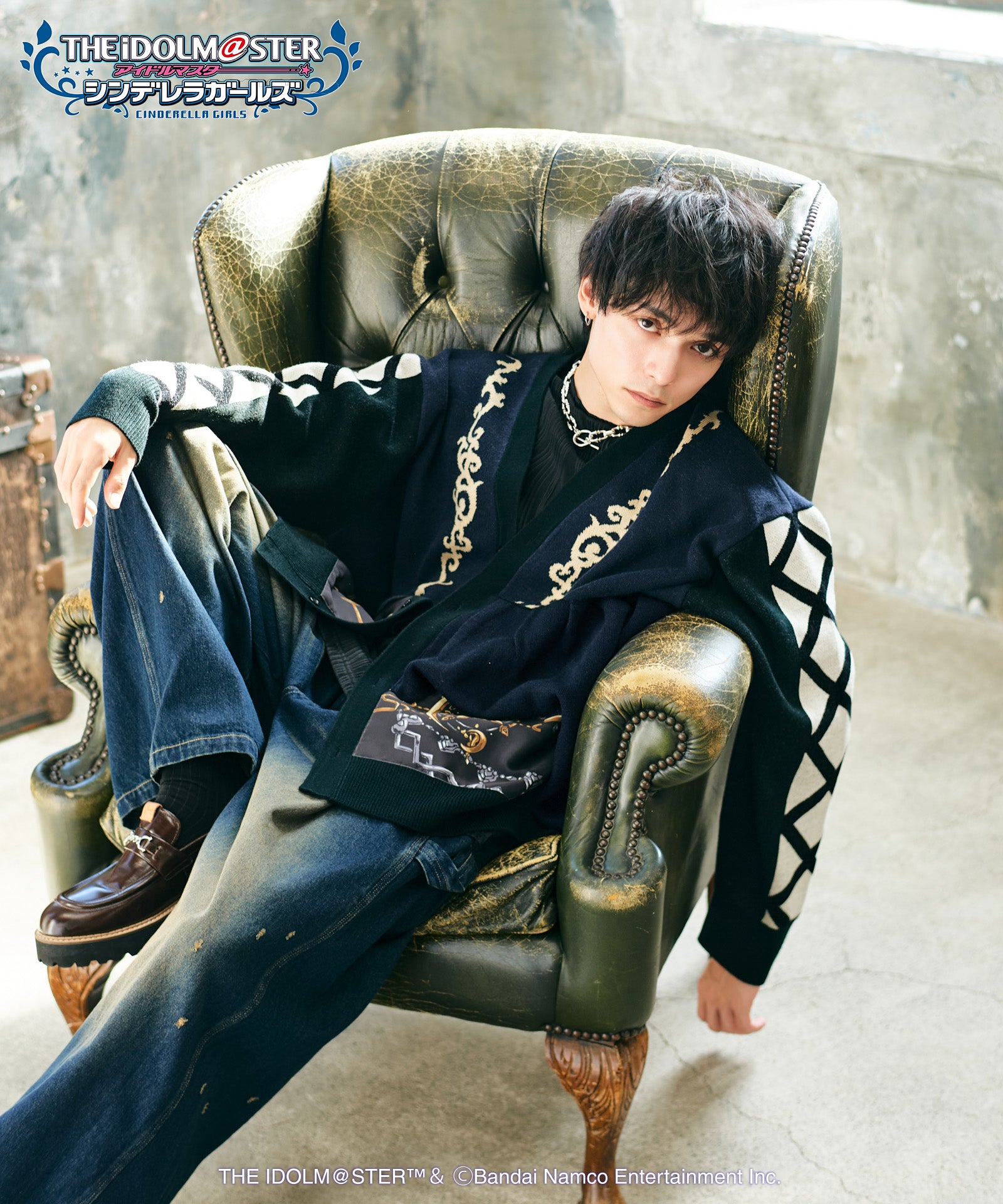 MAHARISHI Kanata コラボ 手編みカモフラージュカーディガン GG0126/IM02 : Kanade Hayami Cardigan / カナデハヤミカーディガン
