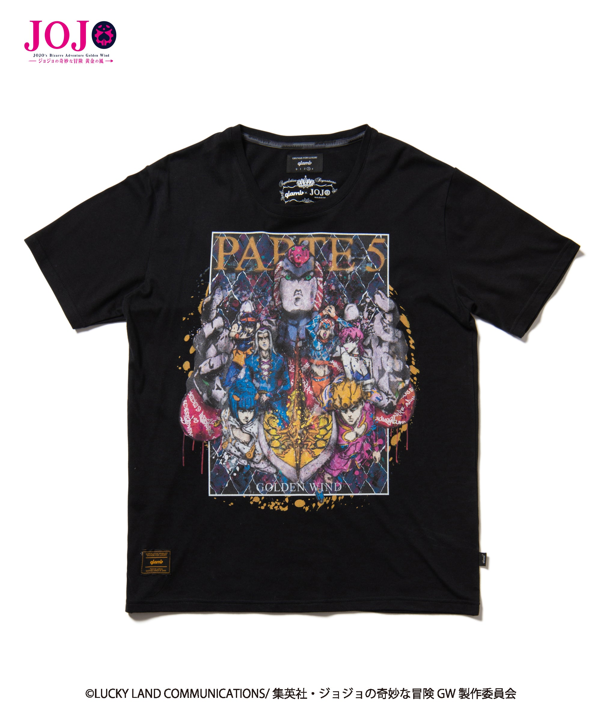 GB0120/JJ01 : Golden Wind T / ゴールデンウィンドT – glamb