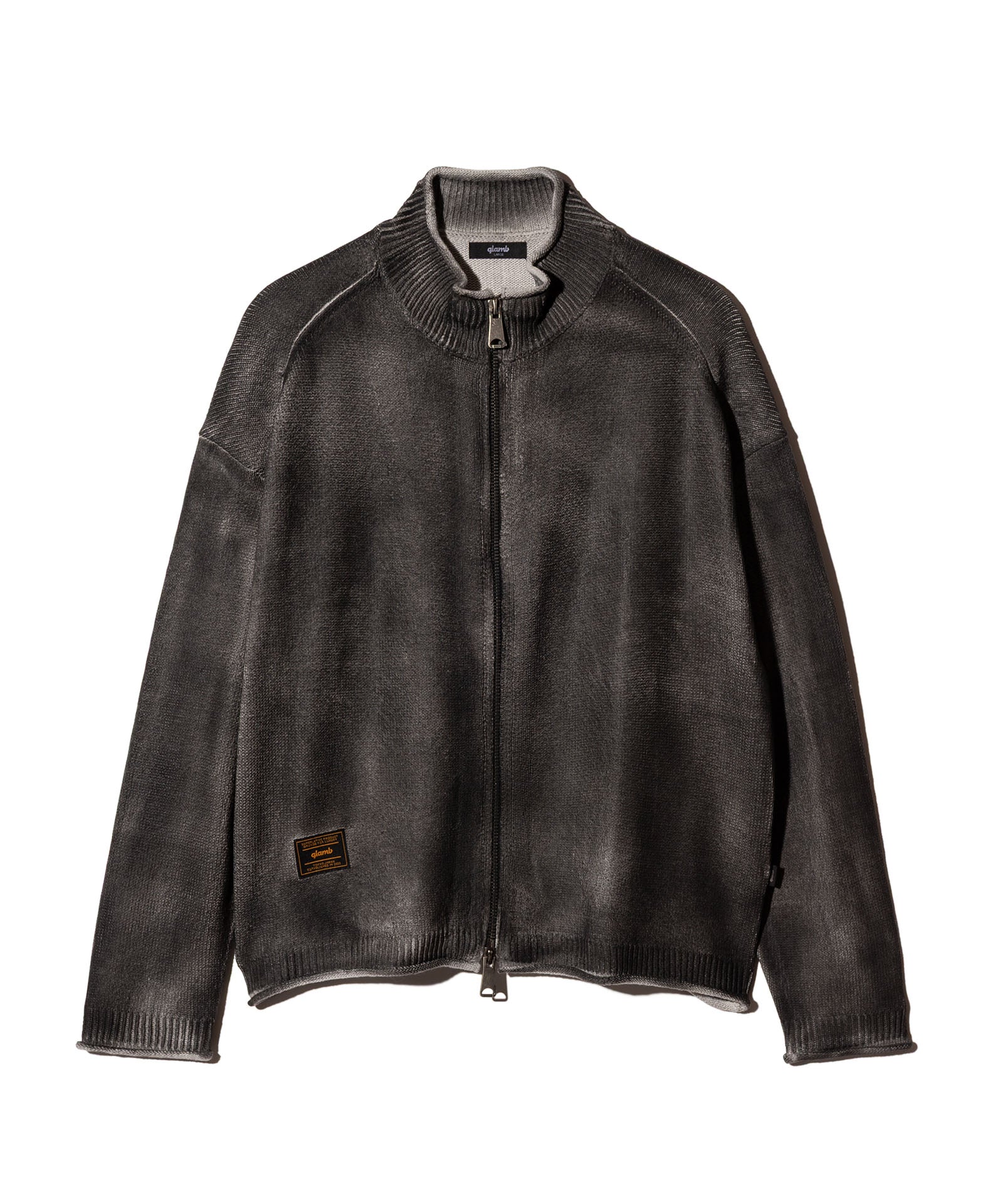 GB0126/KNT04 : Paraffin Coated Knit Blouson / パラフィンコート
