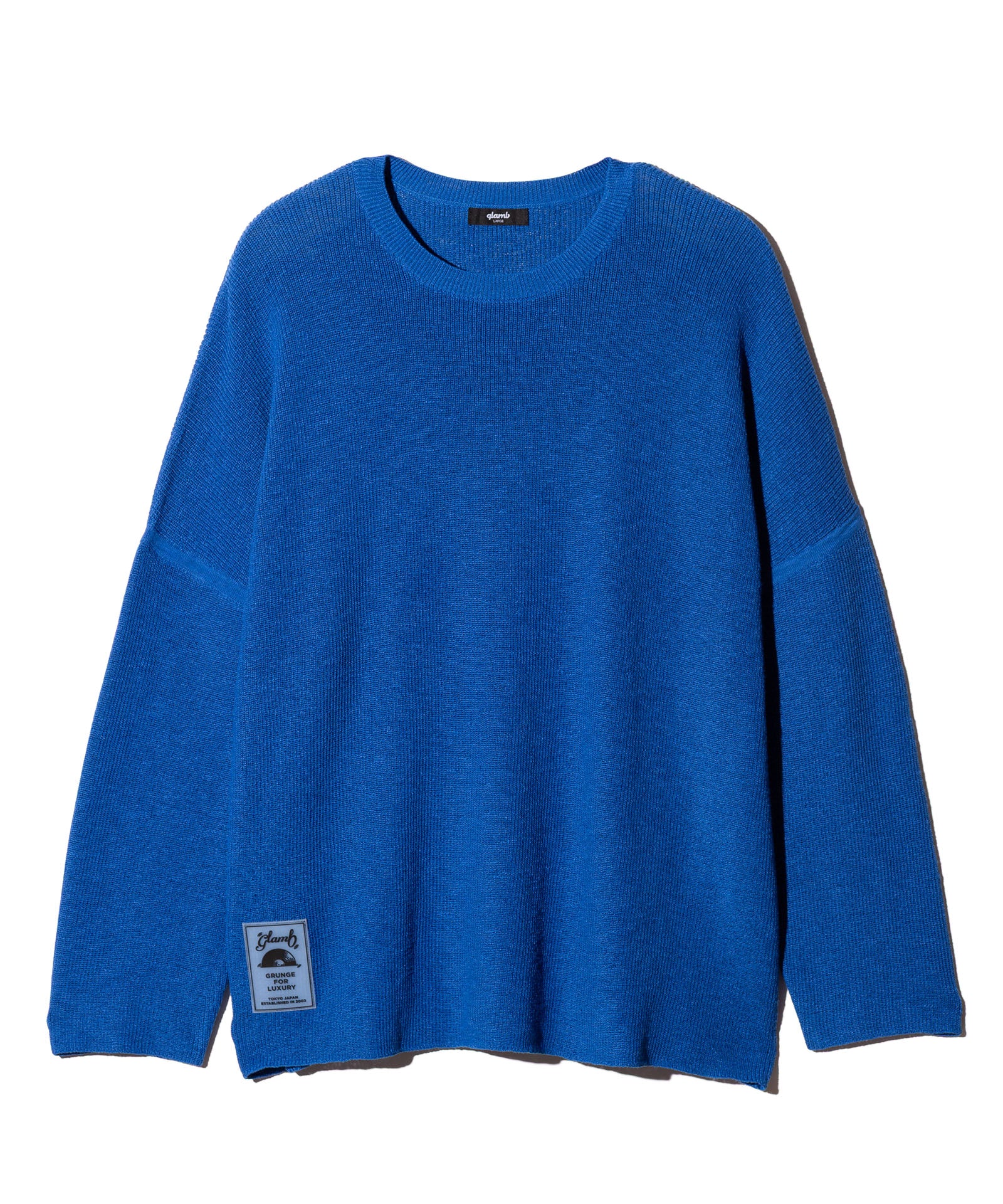 GB0126/KNT11 : Rubber Tag Knit / ラバータグニット – glamb Online Store