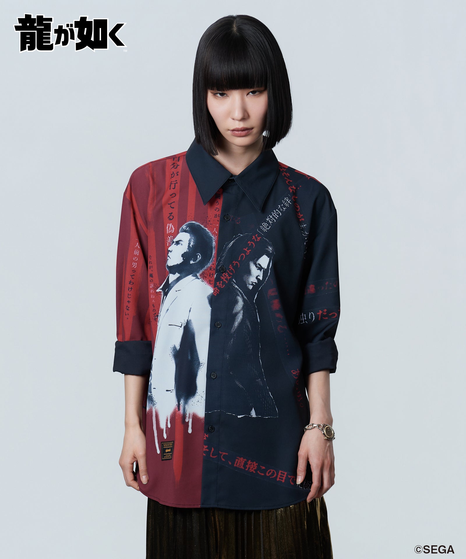 H:170 / C:77 / W:57 / H:81 着用サイズ:L