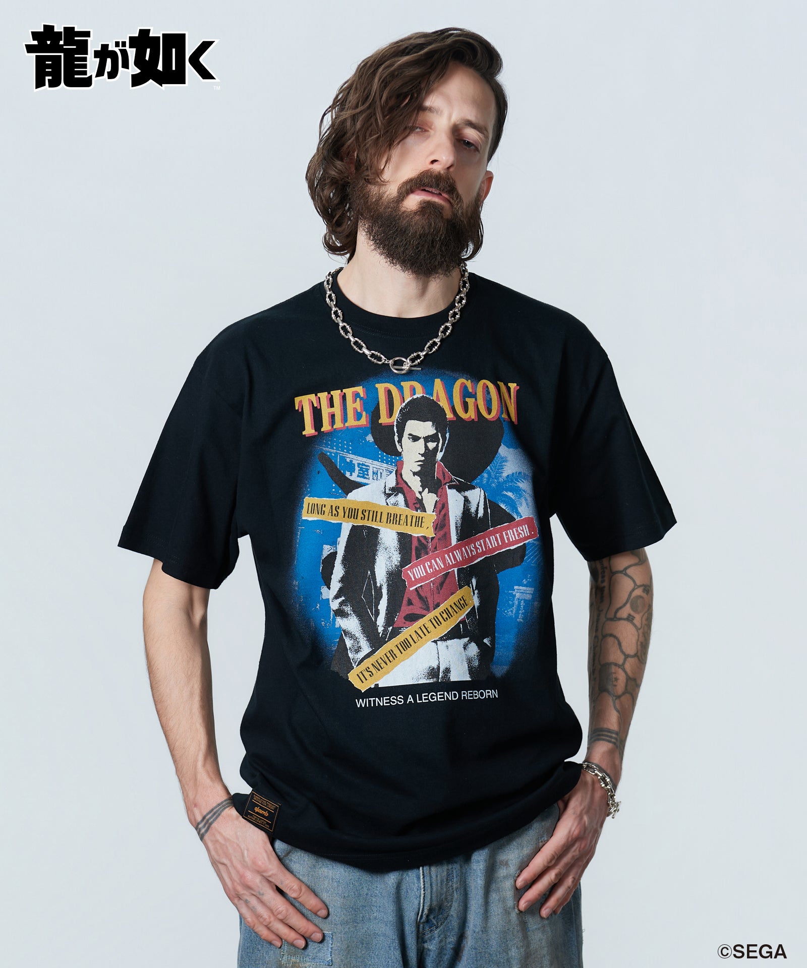 GB0126/LD05 : Kazuma Kiryu T-shirt II / カズマキリュウTシャツ2