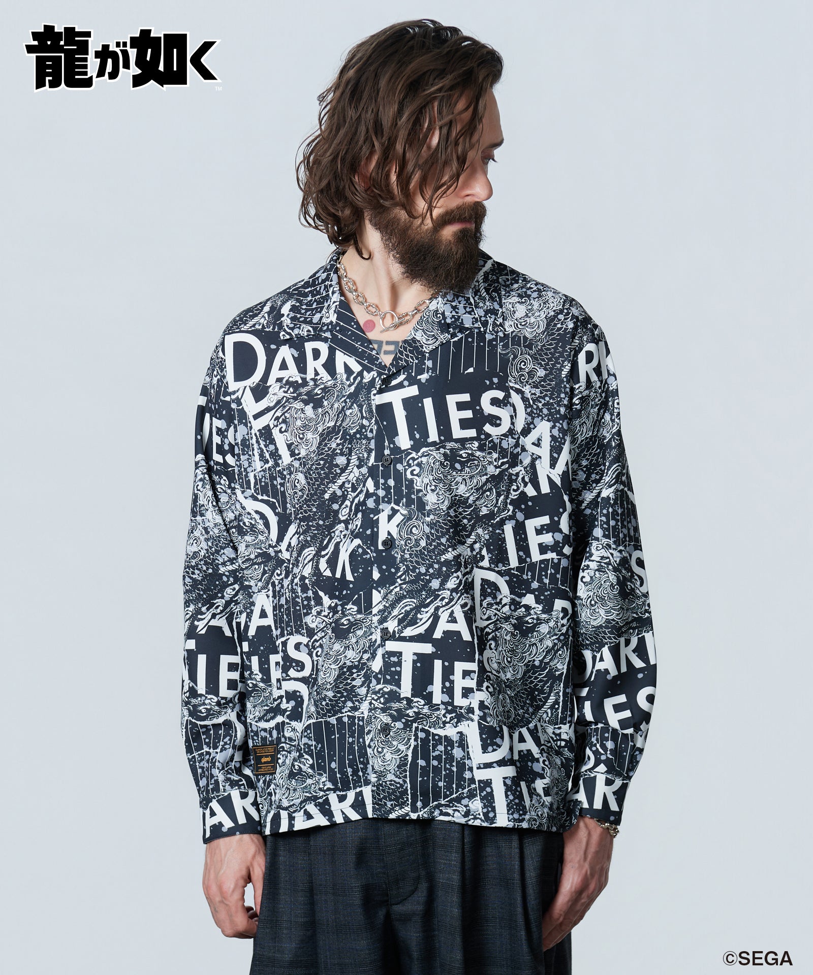 H:185 / C:86 / W:74 / H:90 着用サイズ:L