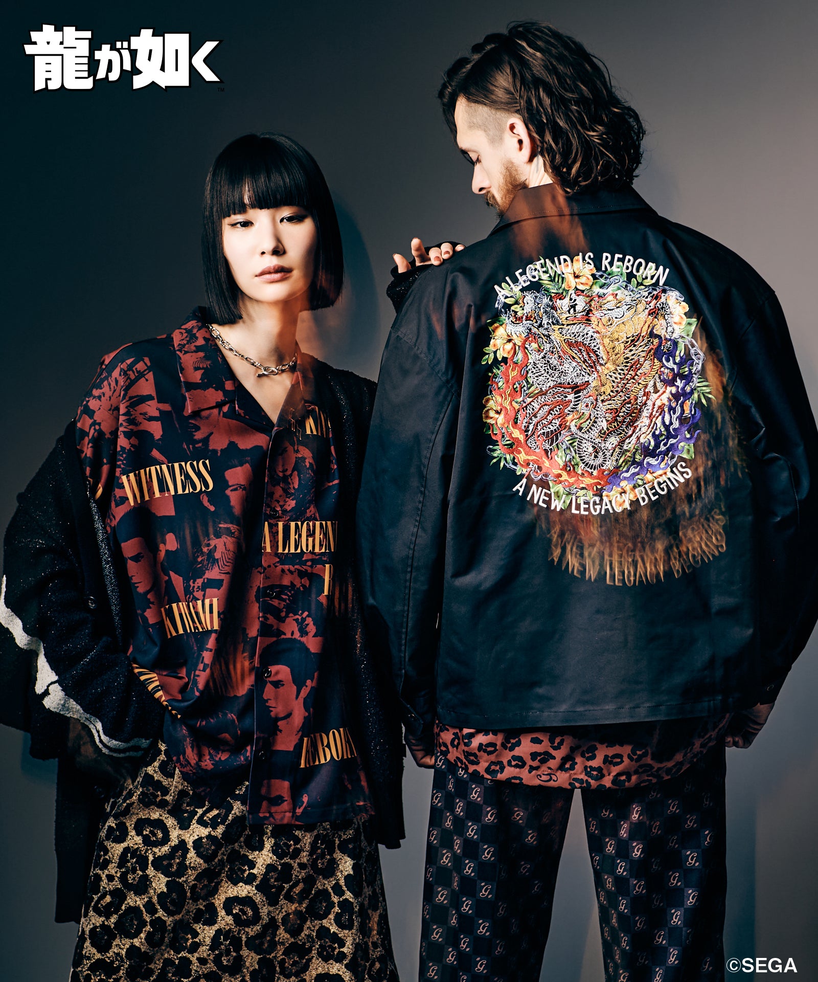 GB0126/LD01 : Kiryu vs Mine Jacket / Kiryu vs Mine Jacket | glamb