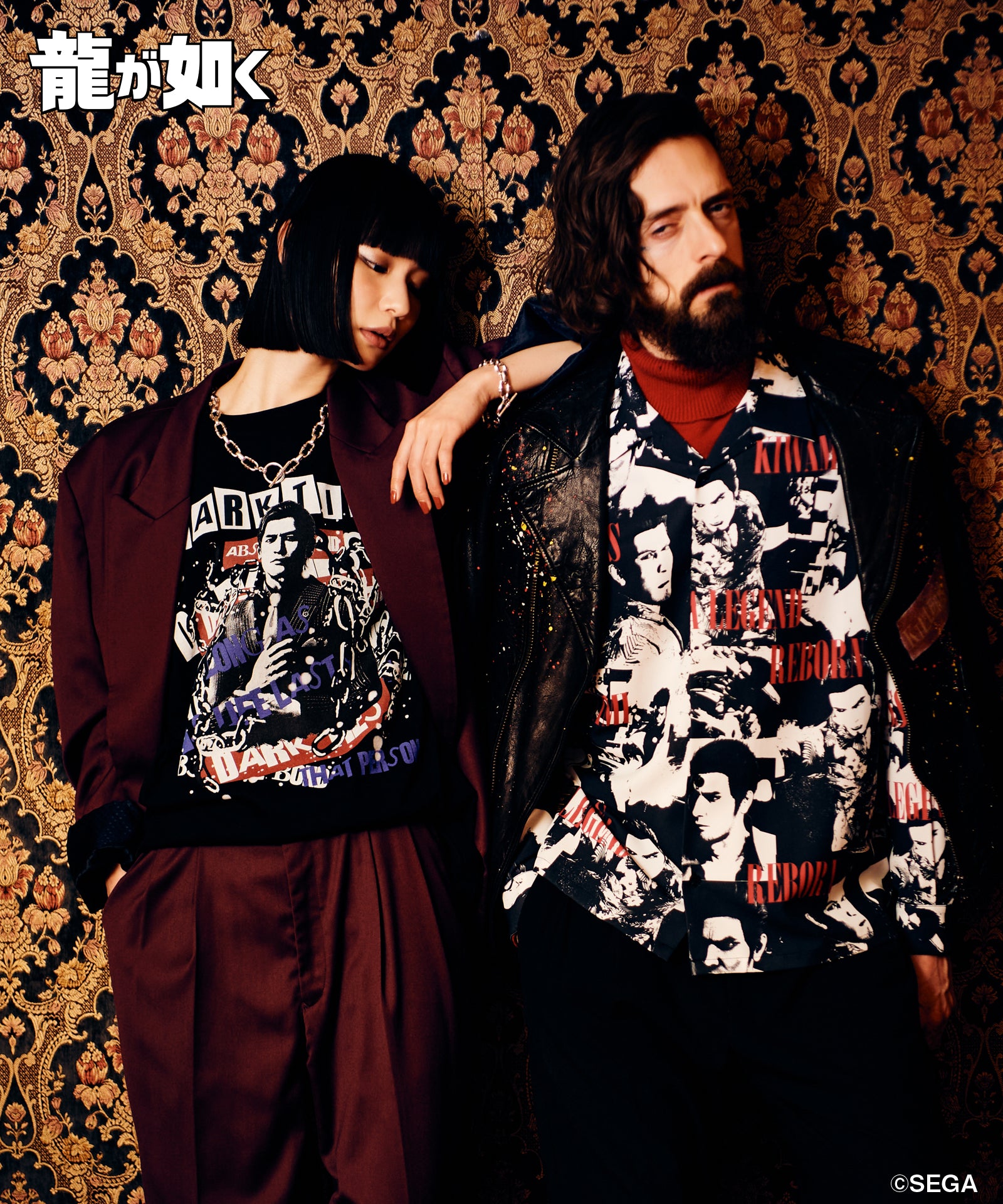 H:185 / C:86 / W:74 / H:90 着用サイズ:L