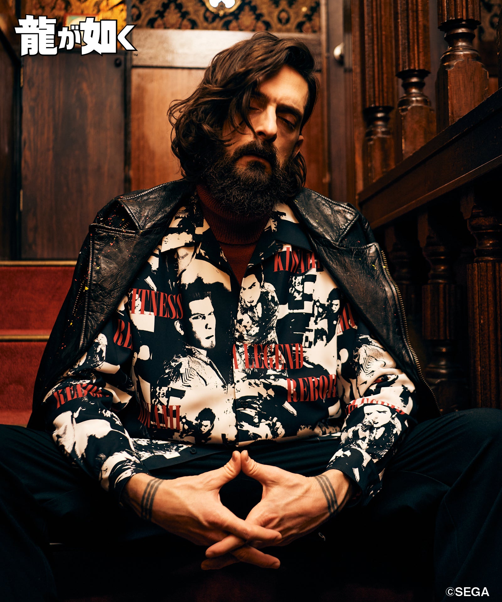 H:185 / C:86 / W:74 / H:90 着用サイズ:L