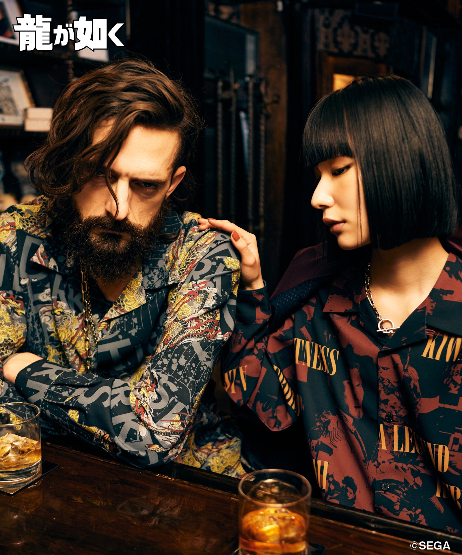 GB0126/LD03 : Kazuma Kiryu Shirt / Kazuma Kiryu Shirt | glamb