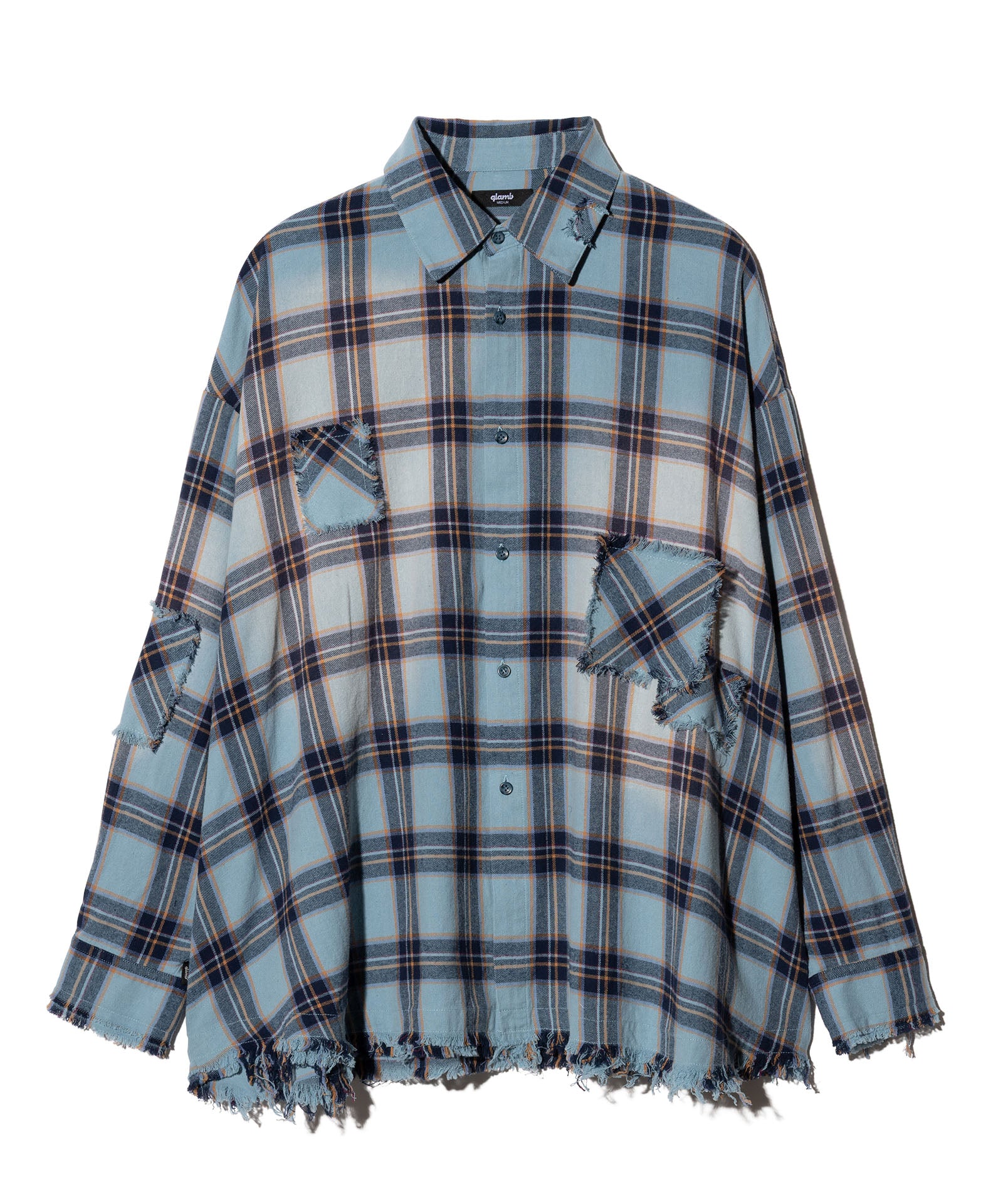 GB0126/SH03 : 4XL Flannel Shirt / 4XLフランネルシャツ | glamb