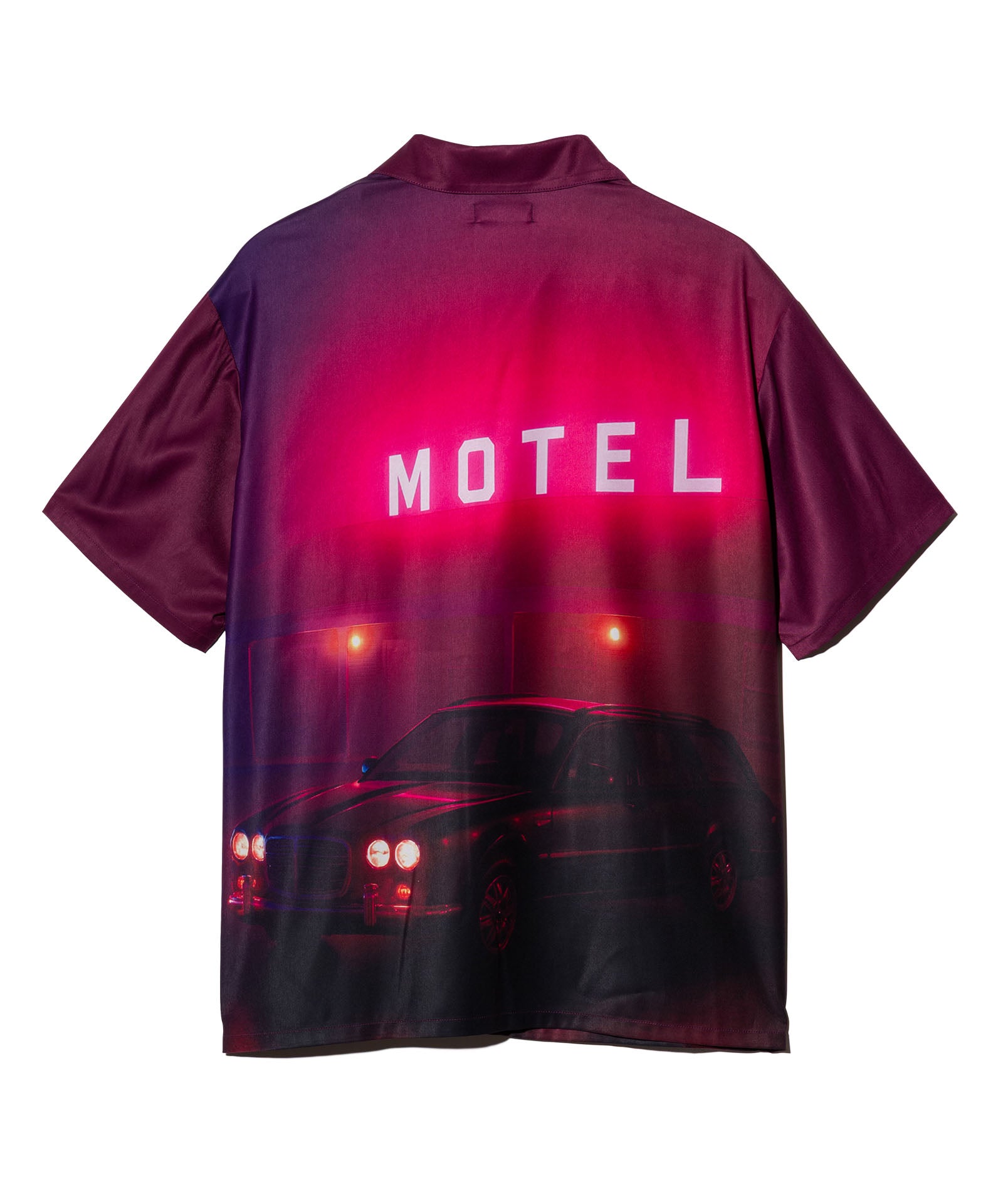 glamb / 半袖シャツ/3/--/GLD/無地/GB0120/SH07 GB0126/SH04 : Midnight Open Collar Shirt / ミッドナイトオープン