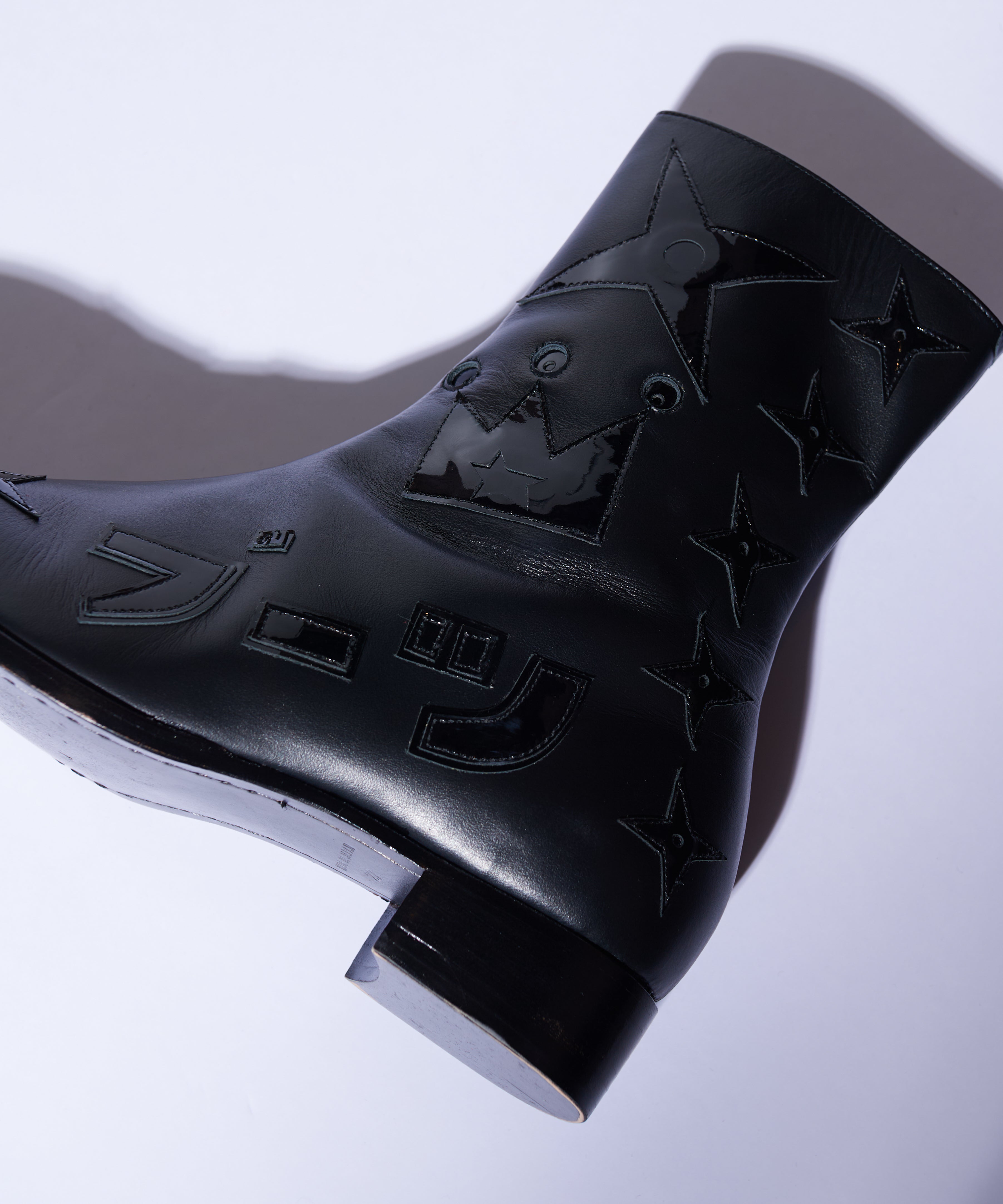 GB0425/KI01 : Kiyoshiro Patch Boots / キヨシローパッチブーツ